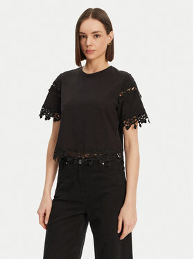 Morgan Morgan Bluse 251-DFUTUR Schwarz Regular Fit