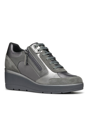 Geox Geox Tenisice D Ilde D36RAC 0BN22 C9371 Siva