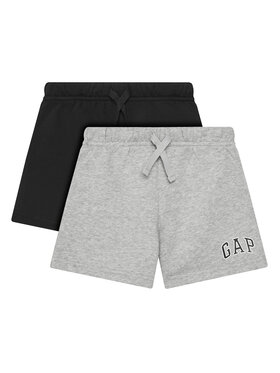 Gap Gap Σετ αθλητικά σορτς 2 τεμαχίων 723598 Μαύρο Regular Fit