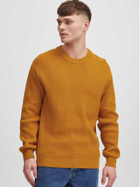 Solid Solid Svetr 21107897 Žlutá Regular Fit