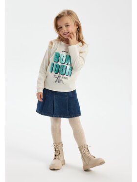 MINOTI MINOTI Spódnica jeansowa 20skirt41 Niebieski Regular Fit