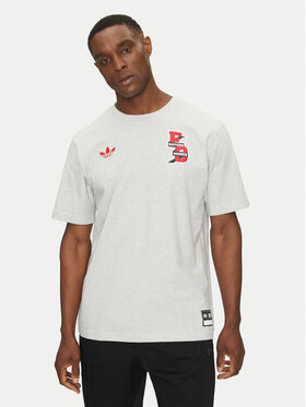 adidas adidas T-krekls FC Bayern VRCT JL6112 Pelēks Regular Fit
