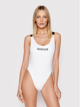 Calvin Klein Swimwear Calvin Klein Swimwear Costum de baie Intense Power KW0KW01597 Alb