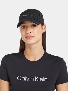 Calvin Klein Calvin Klein Kšiltovka Ck Monogram Cap K60K611152 Černá