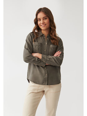 TATUUM TATUUM Koszula KORSANA Khaki Classic Fit