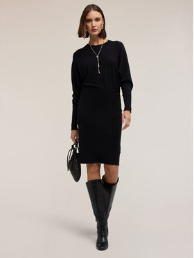 Motivi Motivi Vestito da giorno 7625W001537N033 Nero Regular Fit
