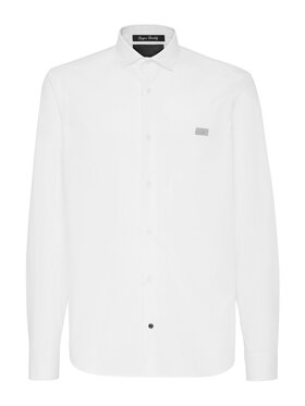 PHILIPP PLEIN PHILIPP PLEIN Košile 1837 Bílá Fitted Fit