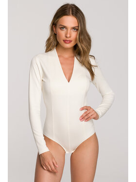 Stylove Stylove Body S327 Écru Slim Fit