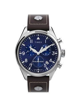 Timex Timex Zegarek TWG030000 Brązowy