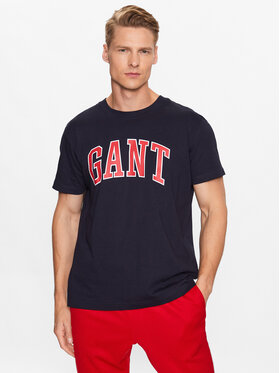 Gant Gant T-Shirt 2003181 Granatowy Regular Fit