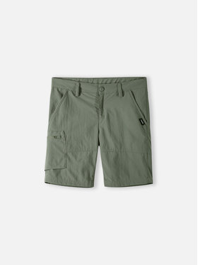 Reima Reima Bavlnené šortky Eloisin 5200127A Zelená Regular Fit