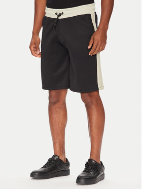 Guess Guess Sportske kratke hlače Z5YD01 KCRU2 Crna Regular Fit