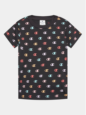 Champion Champion Футболка 404617 Чорний Regular Fit