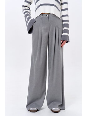 blue shadow blue shadow Spodnie damskie Lagos Szary Regular Fit