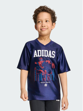 adidas adidas T-Shirt 165656 Niebieski Loose Fit