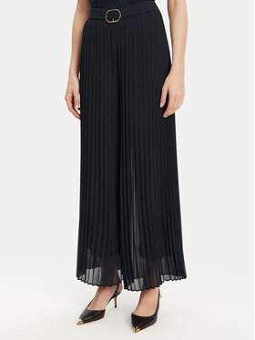 Morgan Morgan Palazzo nadrágok 232-PCARY Sötétkék Wide Leg