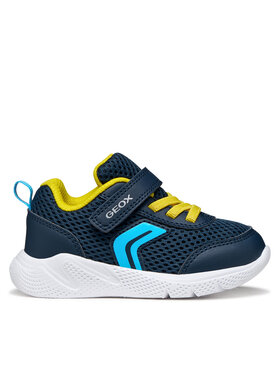 Geox Geox Sneakersy B Sprintye Boy B454UC 01454 C0657 Granatowy