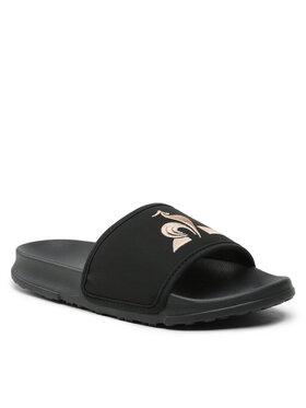 Le Coq Sportif Le Coq Sportif Natikači Slide Binding Metallic 2310323 Črna
