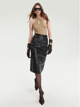 Elisabetta Franchi Elisabetta Franchi Magassarkú SA-19L-52E2-V580 Fekete