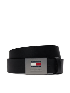 Tommy Jeans Tommy Jeans Curea pentru Bărbați Tjm Flag Buckle Leather 3.5 AM0AM12269 Negru
