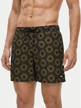 Quiksilver Quiksilver Plavecké šortky Everyday Printed Volley 15 EQYJV04219 Čierna Regular Fit