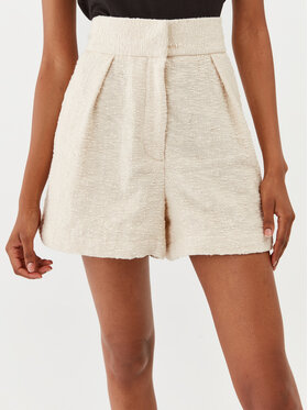 Undress Code Undress Code Bavlnené šortky Forte Shorts 629 Béžová Regular Fit
