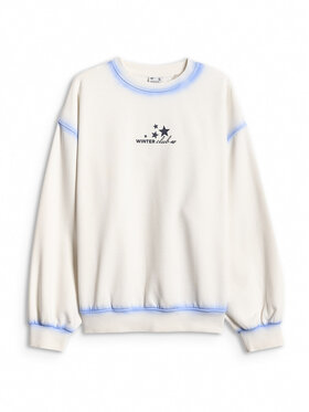 4F 4F Bluza SUMMIT BLISS Kremowy Regular Fit