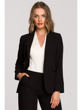 Stylove Stylove Marynarka S310 Czarny Regular Fit