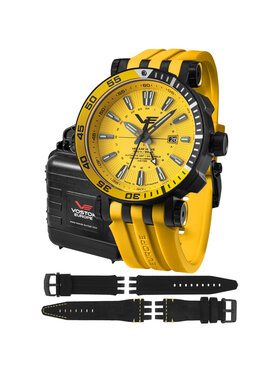 Vostok Europe Vostok Europe Zegarek NH34-575C719SY Żółty