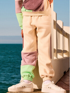 Roxy Roxy Долнище анцуг Remember The Name ERGFB03340 Бежов Regular Fit