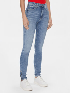 Calvin Klein Jeans Calvin Klein Jeans Traperice J20J222773 Plava Super Skinny Fit