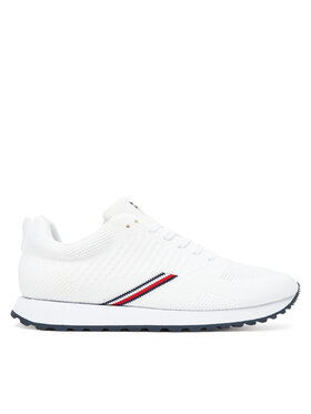 Tommy Hilfiger Tommy Hilfiger Снікерcи New Runner Eva Corpo Knit FM0FM05648 Білий