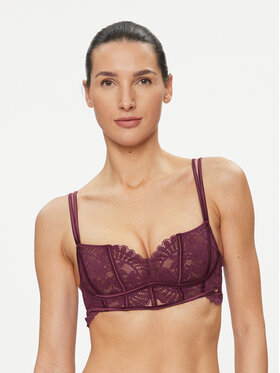 Hunkemöller Hunkemöller Podprsenka Bralette Kea 203672 Fialová