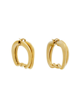 JACQUEMUS Сережки 24E241JW654-5845 Золотий