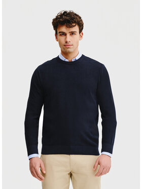 Pako Lorente Pako Lorente Sweter P25SF-2X-005 Granatowy Classic Fit