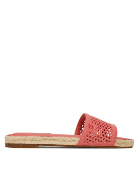 Tommy Hilfiger Tommy Hilfiger Espadrile Knit Mesh Espadrille Flat Sandal FW0FW08744 Coral