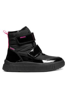 Geox Geox Auliniai batai J Laquinny Girl B Abx J661JB 0HHFU C9B8L S Juoda