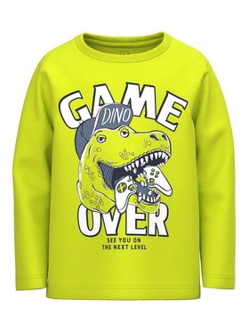NAME IT NAME IT Μπλουζάκι 13218853 Κίτρινο Loose Fit