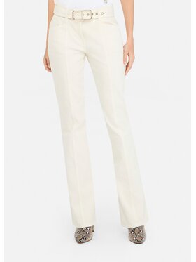 Liu Jo Liu Jo Pantaloni di tessuto CF5292T1819X0728 Bianco Regular Fit