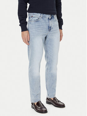Tommy Hilfiger Tommy Hilfiger Jeans hlače Denton MW0MW39651 Svetlo modra Straight Fit