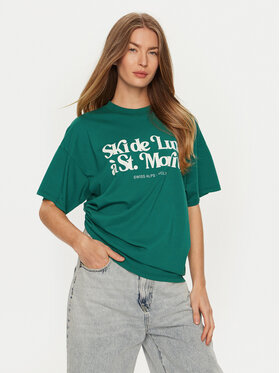 ViCOLO ViCOLO T-Shirt RS0052 Πράσινο Regular Fit