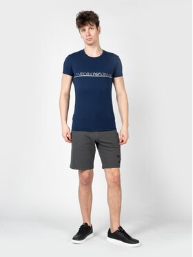 Emporio Armani Emporio Armani T-Shirt 1110353F729 Niebieski Slim Fit