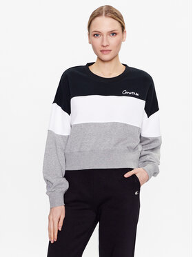 Converse Converse Mikina Color Block Chainstitch 10024524-A04 Barevná Classic Fit
