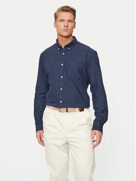Pierre Cardin Pierre Cardin Hemd 41020/0360/6323 Dunkelblau Regular Fit