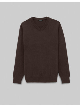 Borgio Borgio Sweter tiriolo_br Brązowy Regular Fit