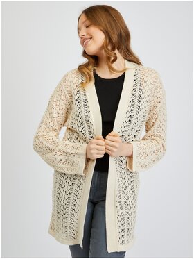 Orsay Orsay Kardigan 505502001000__XL Biały Regular Fit