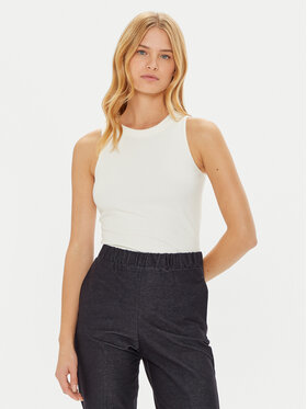 Max Mara Leisure Max Mara Leisure Top Peggi 2426946068 Biały Regular Fit