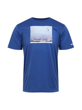 Regatta Regatta T-Shirt Fingal VIII Błękitny Short Fit