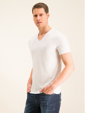 Armani Exchange Armani Exchange T-Shirt 8NZT75 ZJA5Z 1100 Bílá Slim Fit