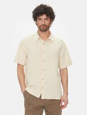 Jack&Jones Jack&Jones Camicia Dobby 12277184 Beige Relaxed Fit